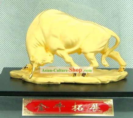 Feng Shui Chinois chanceux Vache (bonne chance à investir stock)