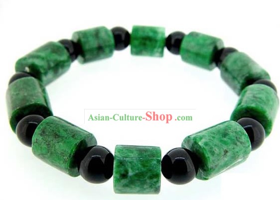 Chinois classique Kai Guang Emerald Bracelet (apporter la richesse)