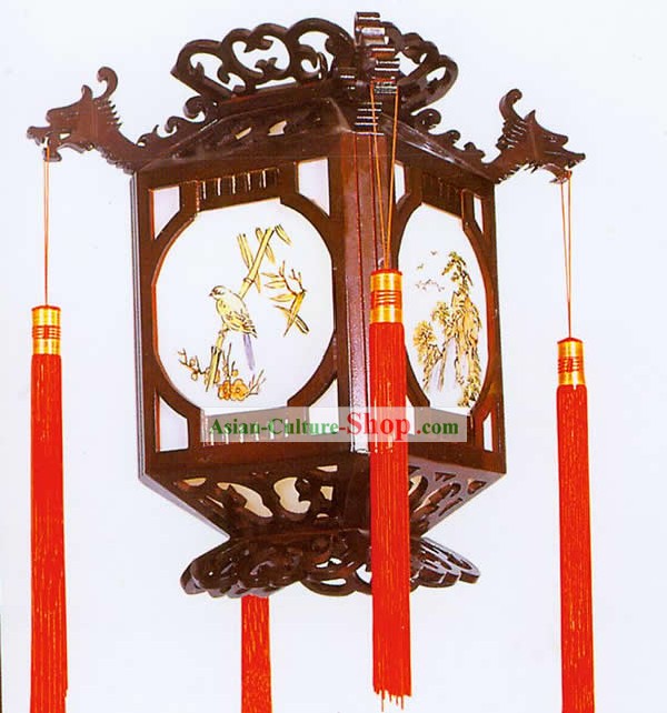 중국어 고대 궁전 등불/드래곤 등불
