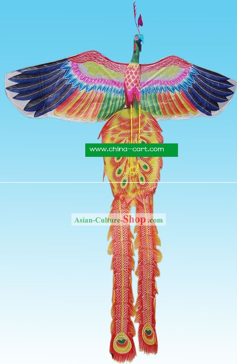 Super Large chinesischen Hand gefertigt und bemalt Phoenix Königin Kite