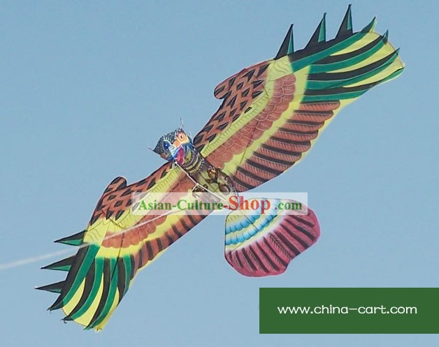 Chinese Traditional Weifang handbemalt und Made Kite - Eage Owl