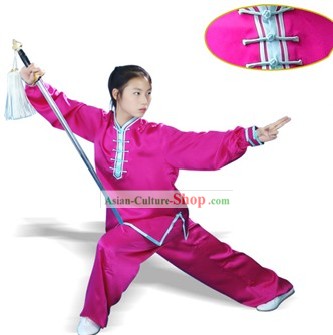 중국 전문 Mulan 콴 100 % 실크 유니폼