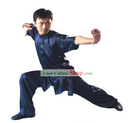 Chinese Professional Changquan long Fist Kung Fu uniforme pour les hommes