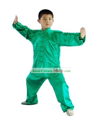 子供用の中国の専門カンフーの練習の制服