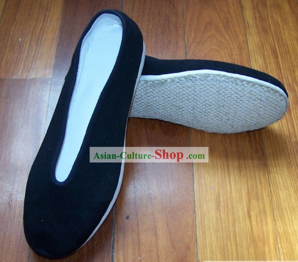 Chinese Professional Black Kung Fu (Wu Shu) Schuhe