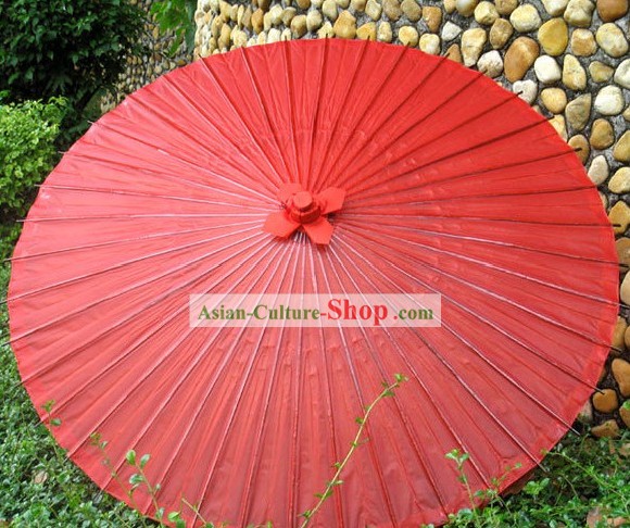 Wagasa tradizionale fatto a mano giapponese ombrello rosso nozze
