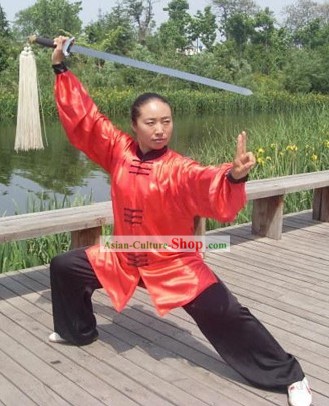 Профессиональные боевых искусств Мастер Тай Чи платье Установить