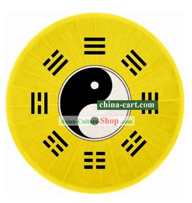 중국어 핸드가 만든 Bagua 페인팅 우산 페인 티드