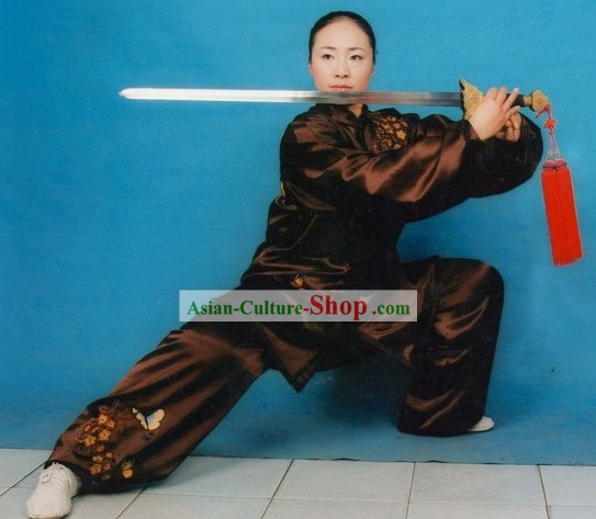 Cinese tradizionale Mulan Quan Kung Fu Uniformi pratica per le donne