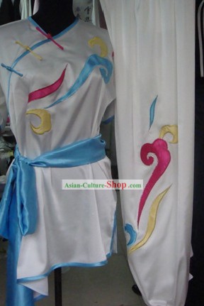 Classico cinese ricamato Nube Kung Fu Uniform