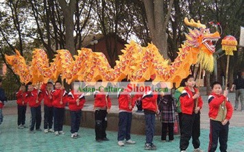 60 pies de longitud y la competencia Desfile trajes de danza del dragón para los niños