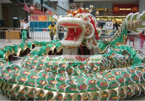 Concours suprême et Parade Laine Grand Jeu dragon costume de danse complète pour les enfants