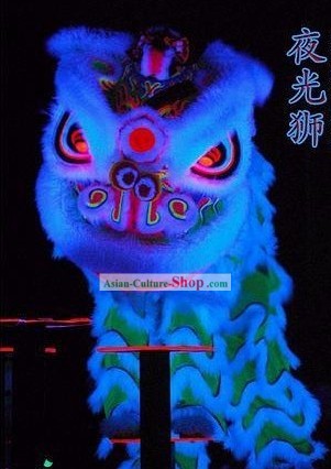 Glücklich Festival Celebration Fluorescent Luminous Lion Dance Set (18 Farben erhältlich leuchten im Dunkeln)