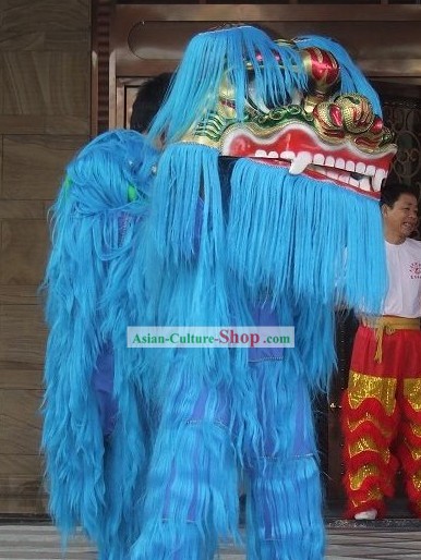 Cinese classico leone costume di danza set completo