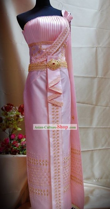 Традиционный тайский суд Азии платье Комплекте