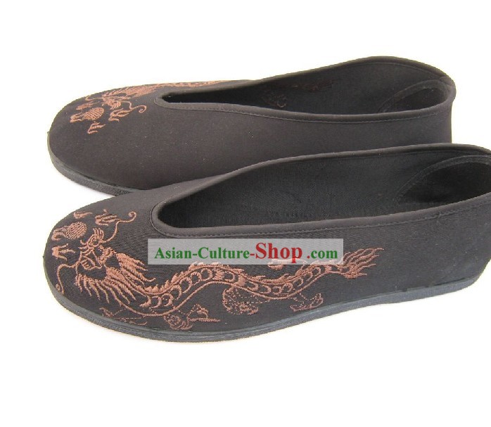 Традиционный китайский дракон Мужская обувь