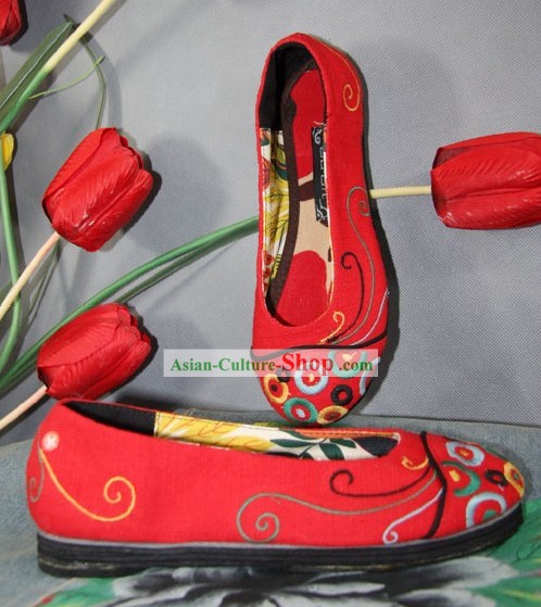 Китайский классический обувь/Древние Женщины обувь/Свадебные китайской обуви