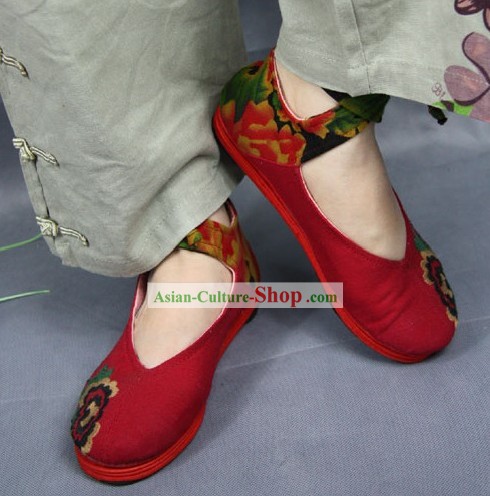 Мандарин Стиль обувь для женщин