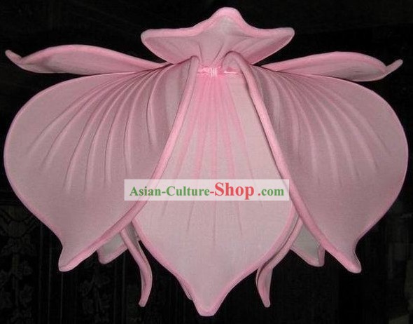 Lanternes Chinoises Tissu classique Lotus/Lotus Lantern plafond