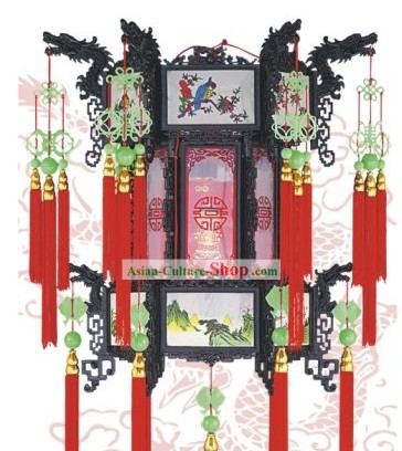 Chinese Antique Style Lanterna Palazzo