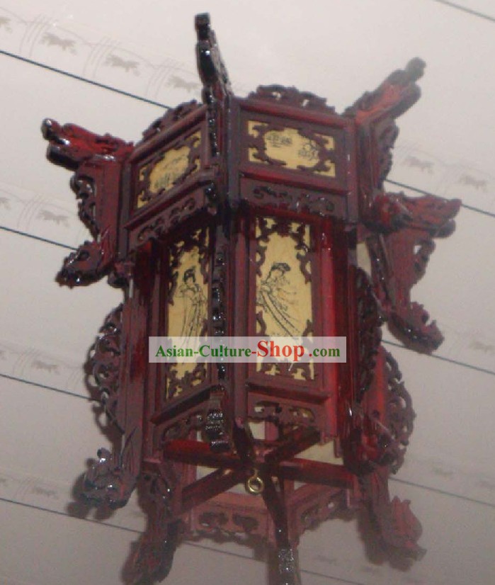 Chinoise classique en peau de mouton palais lanterne