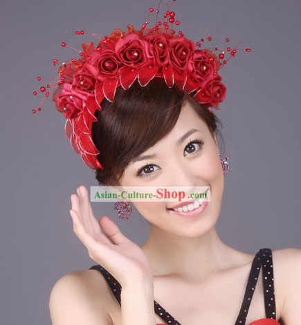 Bridal Accessories - Silk Flower Headpieces