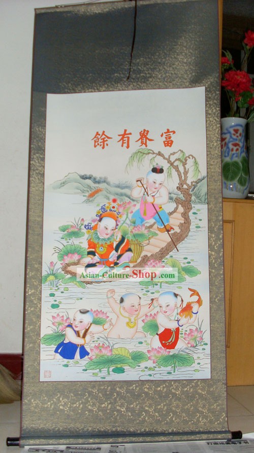 Tianjin Yangliuqing cinese pittura antica/Forniture pittura cinese