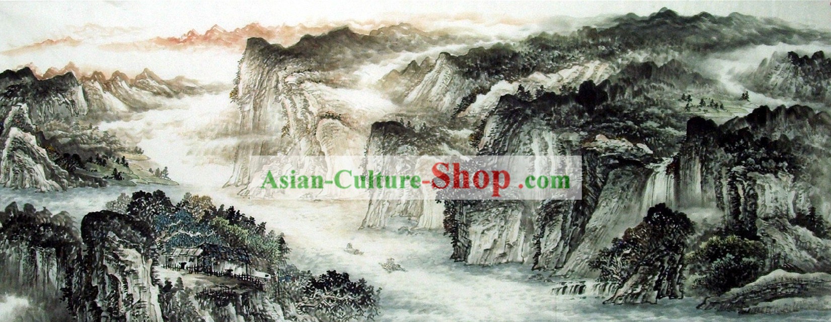 中国の伝統的な風景画