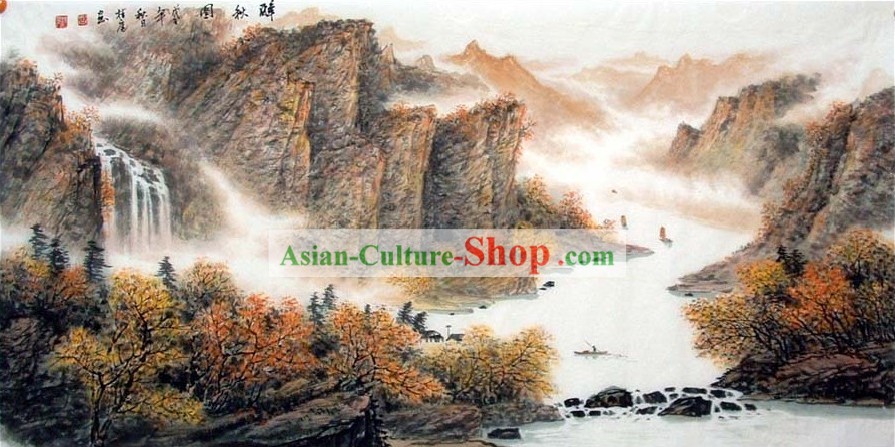 La peinture traditionnelle chinoise paysage Peinture/Guilin