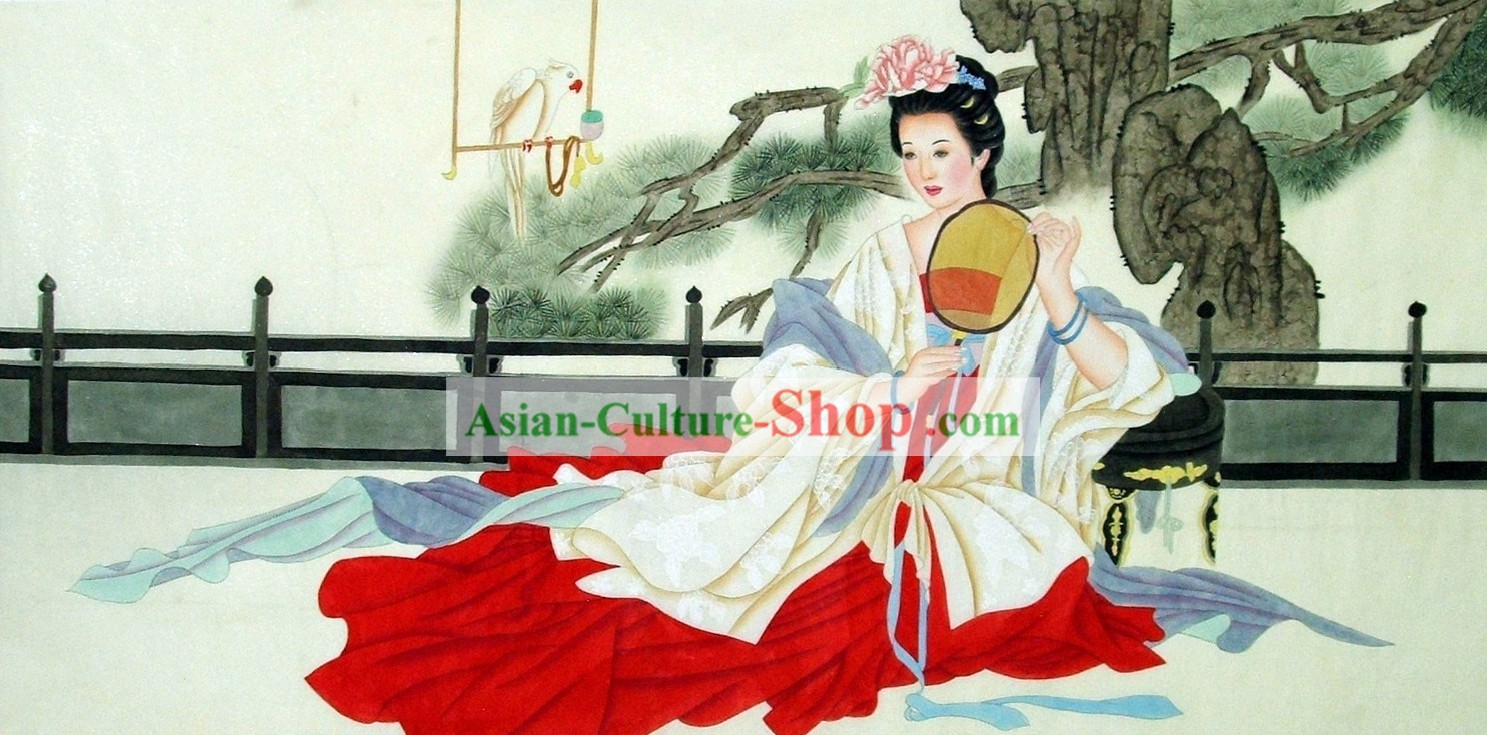 La peinture traditionnelle chinoise de Liu-Dame Lanting