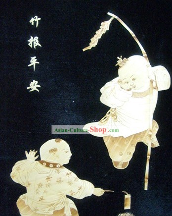 中国の伝統穀物絵画 - 春祭り