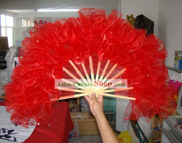 Профессиональные Китайский традиционный вентилятор марлевые танца