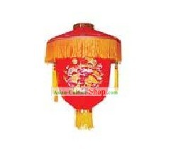 Traditional Chinese Lantern Joyeux Fleur Célébration