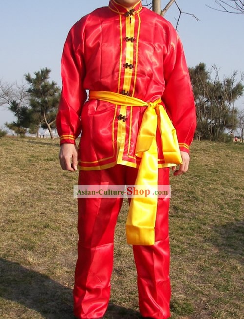 Cinese tradizionale danza del drago insieme uniforme