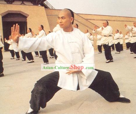 Huo Yuanjia Martial Arts Artist Men Costumes Complete Set