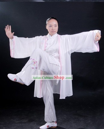 Cinese classico Sifu Arti marziali Uniform Set prestazioni complete