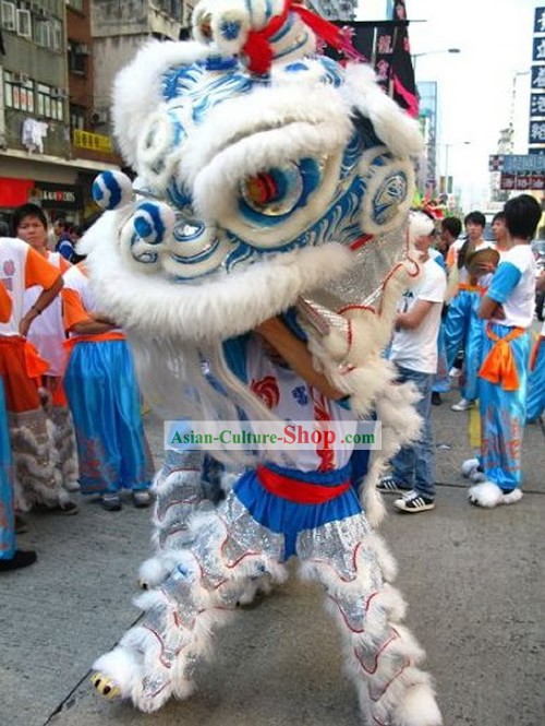 GLOW IN DARK Competition and Parade Lion Dance Costumes Complete Set