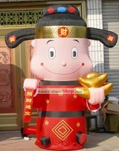 Gran dios chino tradicional Dinero inflables