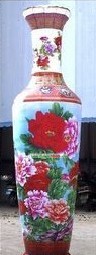 110 pouces de hauteur Grand gonflables vase chinois
