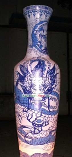中国の伝統的大型インフレータブル花瓶