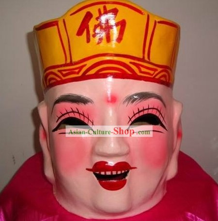 Festa tradizionale cinese Buon Laughing Mask