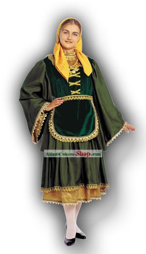 Mykonos costume féminin de danse traditionnelle