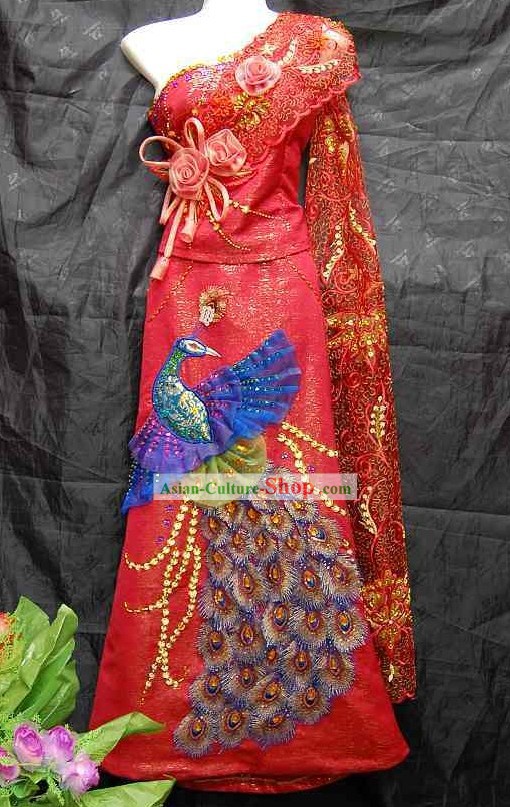 Traditionnelle Robe de mariée en Thaïlande pour les femmes