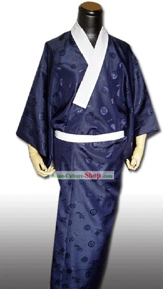 Traditionelle japanische Male Kimono Kleid