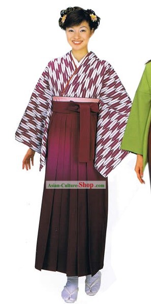 Vestuário japonês antigo para as Mulheres