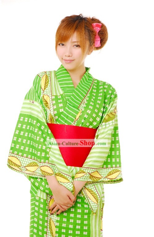 Yukata tradicional japonesa para as Mulheres