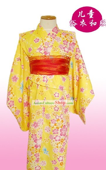 Kimono japonés antiguo para niños