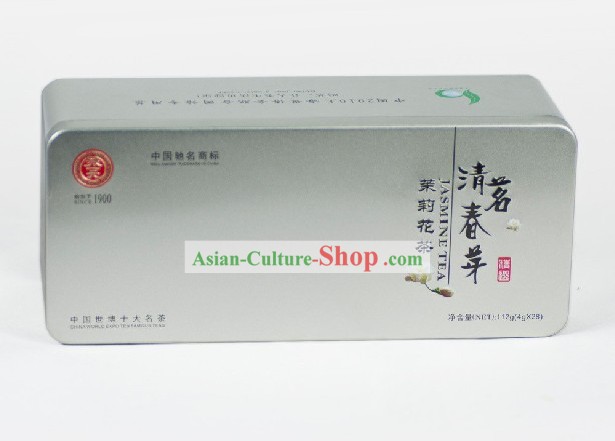 Chinese Zhang Yiyuan Qing Ming Chun Ya Jasmine Tea in Gift Package