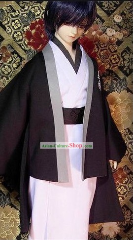 Trajes tradicionais japoneses Kimono Set para homens