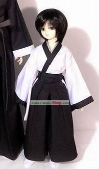 Tradicional kimono japonés Juego de vestir para niños